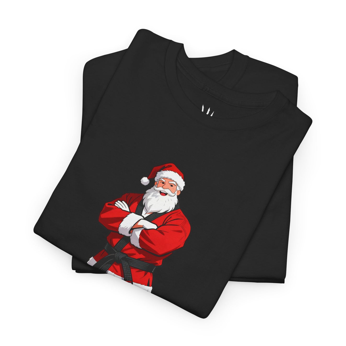 Santa "OS! OS! OS!" T-Shirt - Black