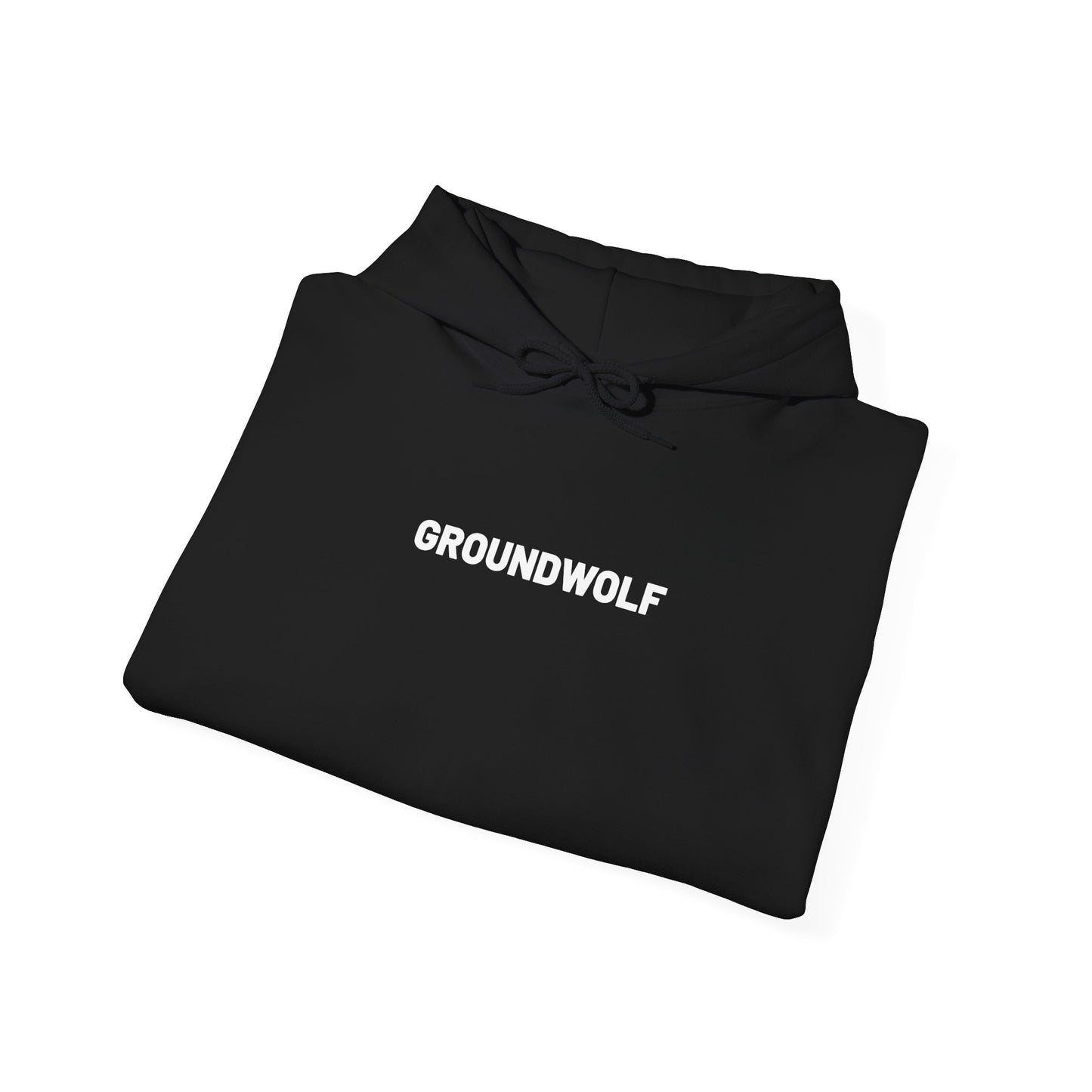 Groundwolf Heavy Blend Hoodie - Black