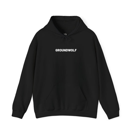 Groundwolf Heavy Blend Hoodie - Black
