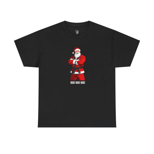 Santa "OS! OS! OS!" T-Shirt - Black