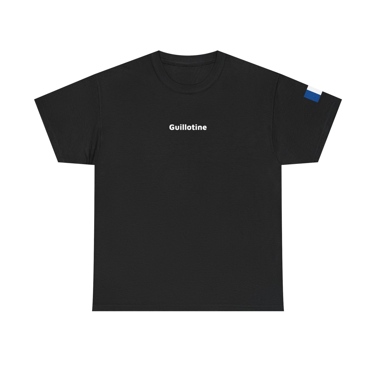 Guillotine” Tee – Black (French Flag Edition)