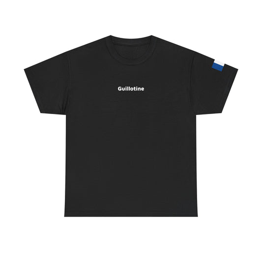 Guillotine” Tee – Black (French Flag Edition)