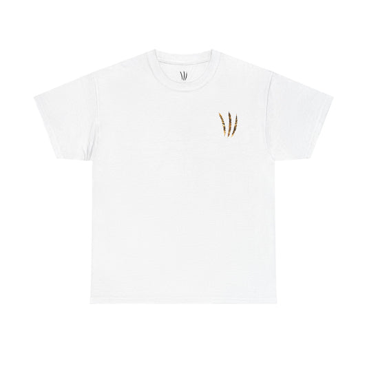 Groundwolf Leopard Logo Tee – White