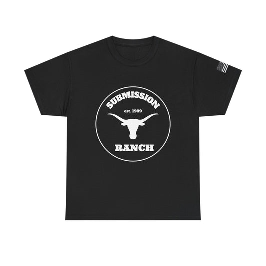 “Submission Ranch” Tee – Black (American Flag Edition)