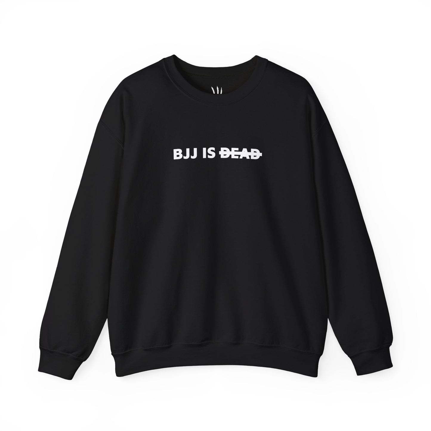 "BJJ IS DEAD" Sweater - Black Heavy Blend™ Crewneck Sweatshirt