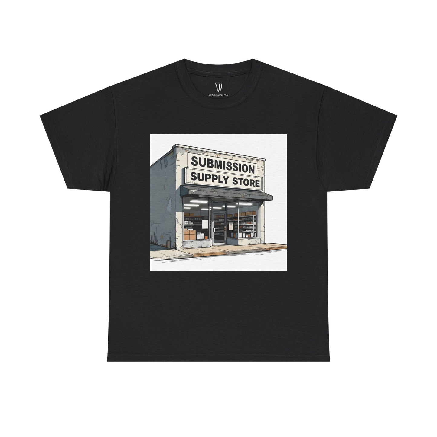 Submission Supply Store T-Shirt - Black